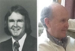 At the right place at the right time  James Carroll '74